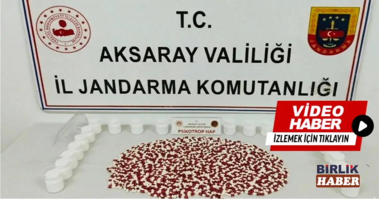 Ortaköy’de Jandarmadan Narkotik Operasyonu