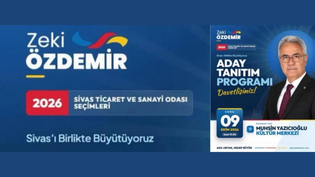 Başkan Özdemir’in, Aday Tanıtım Programı 9 Ekim’de