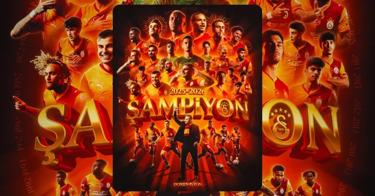Aslan’dan tarihi zafer: Galatasaray 26. kez şampiyon!
