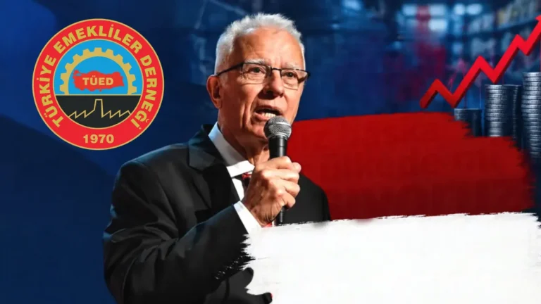 TÜED Başkanı Ergün: “TÜİK’in rakamları emeklinin çarşıdaki gerçeğiyle örtüşmüyor”