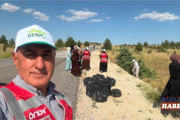 Aksaray’da orman yangınlarına karşı temizlik seferberliği