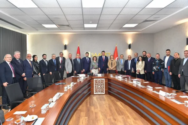AKK Başkanı Yılmaz Saadet Partisi Genel Başkanı Arıkan’ı ziyaret etti