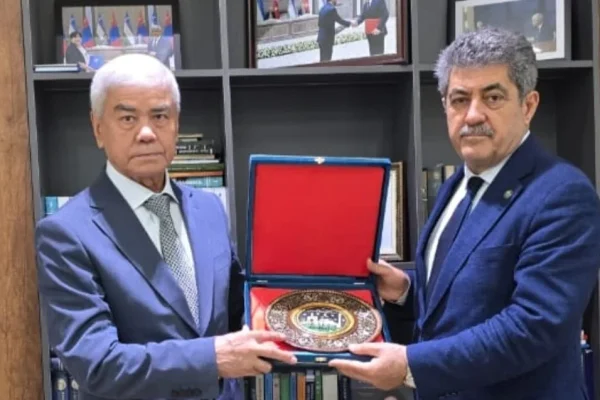 Özbekistan Milli Haber Ajansı ile TDGF arasında iş birliği görüşmesi