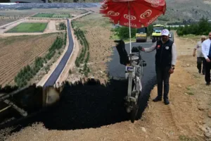 Davraz’a Vali Erin dokunuşu: Yollar konforlaşıyor