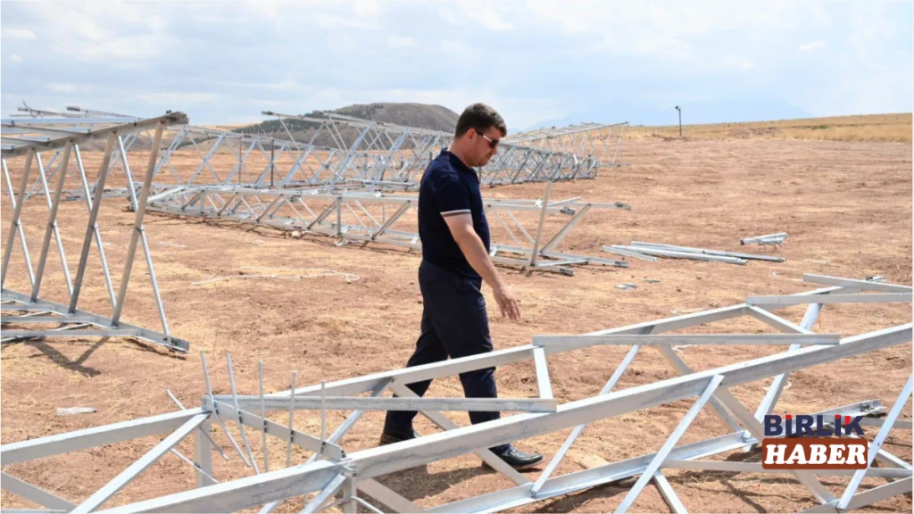 Aksaray Belediyesi’nin 3 Megavatlık GES Projesinde Çalışmalar Sürüyor