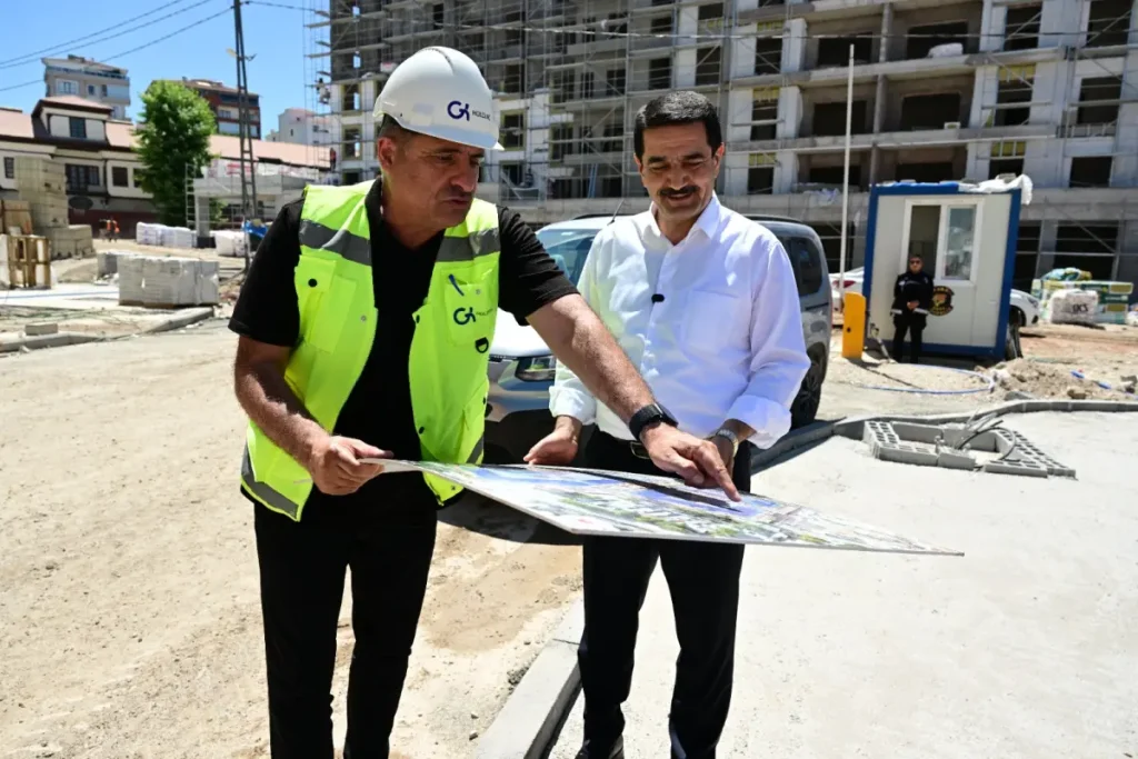 Saray Mahallesi Rezerv Alanında çalışmalar sona yaklaştı