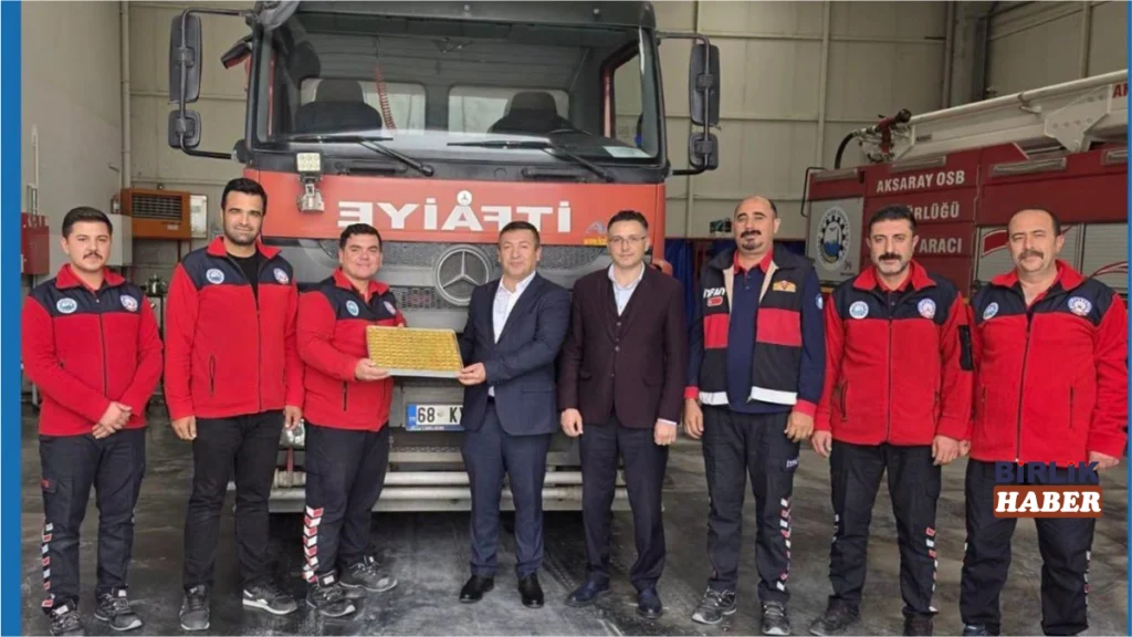 Aksaray OSB’de İtfaiye Haftası Kutlandı