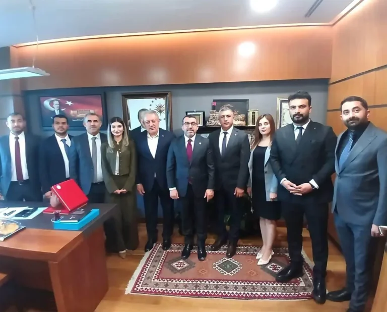 Sağlık-Sen heyetinden Milletvekili Çalkın’a ziyaret
