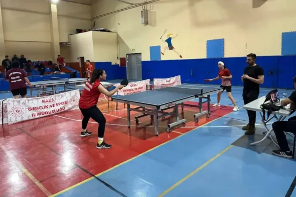 Yurt Lig Masa Tenisi Grup Bölge Müsabakaları başladı