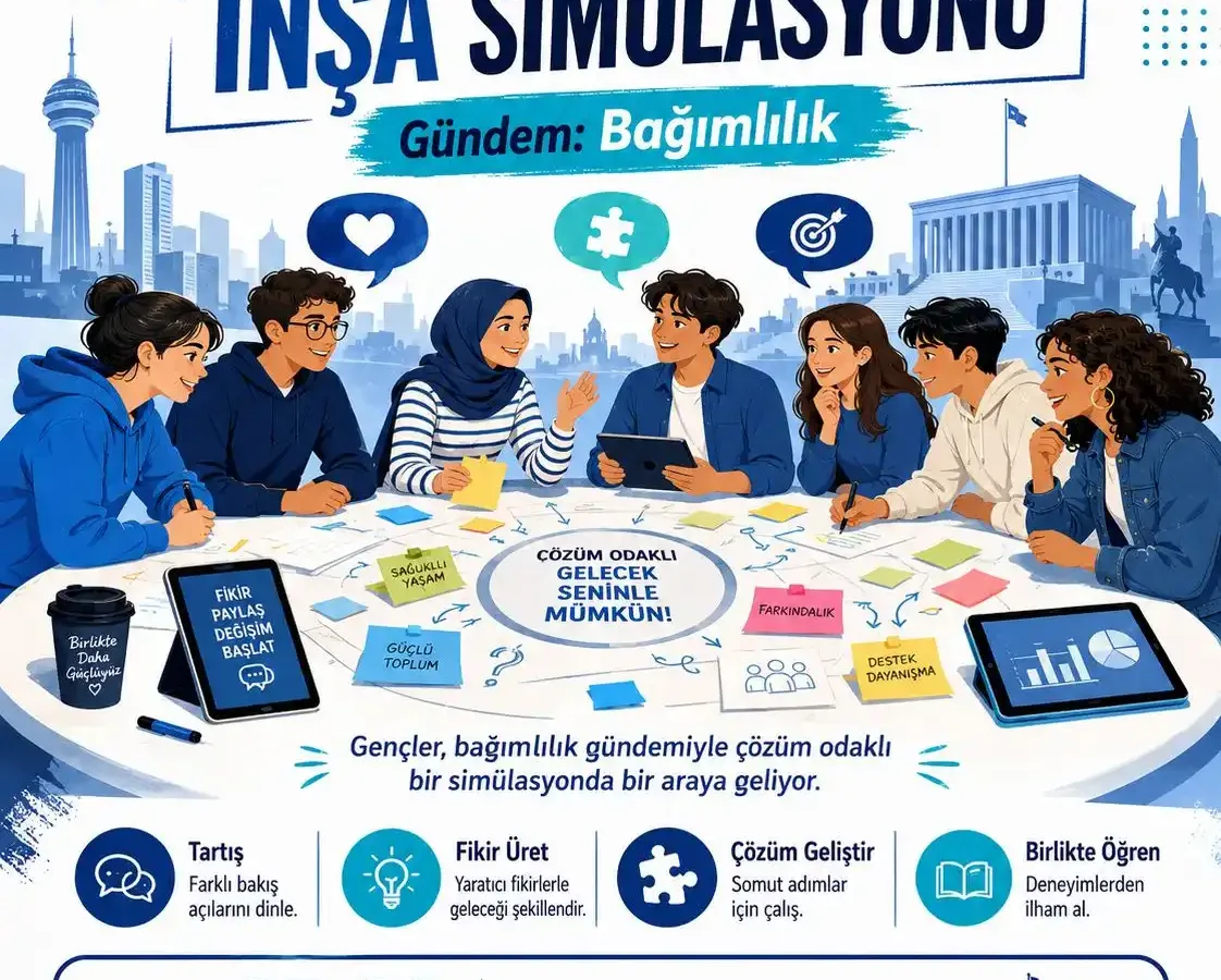 Başkentte gençler karar alacak: Gündem bağımlılıkla mücadele