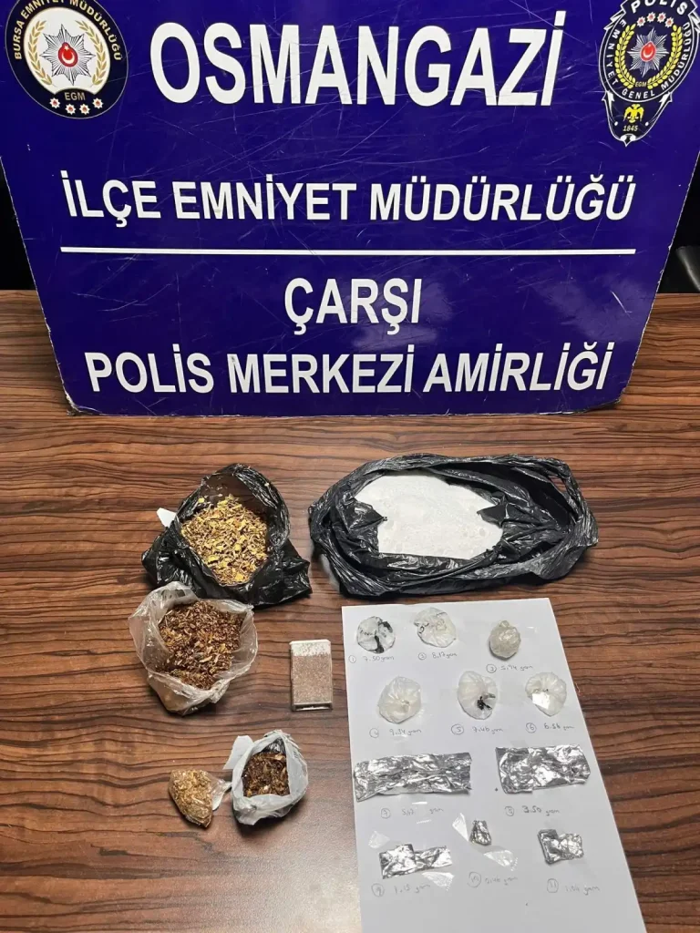Bursa’da aranan 2 hükümlü ve uyuşturucu tacirlerine operasyon