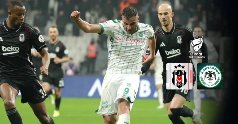 Kupada final bileti için dev randevu: Beşiktaş-Konyaspor