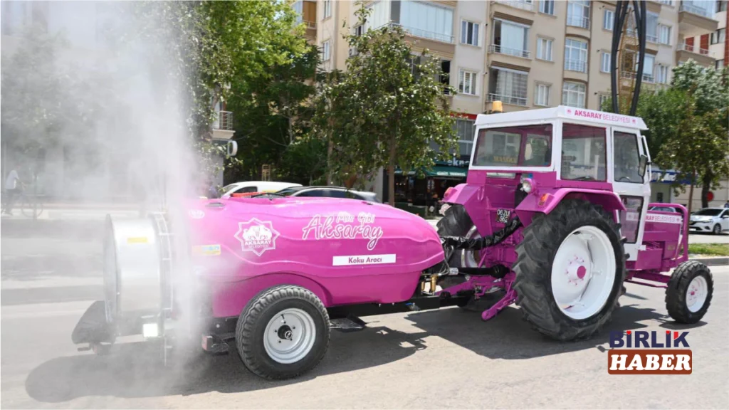 Aksaray Sokaklarına Lavanta Kokusu Sıkılmaya Başlandı