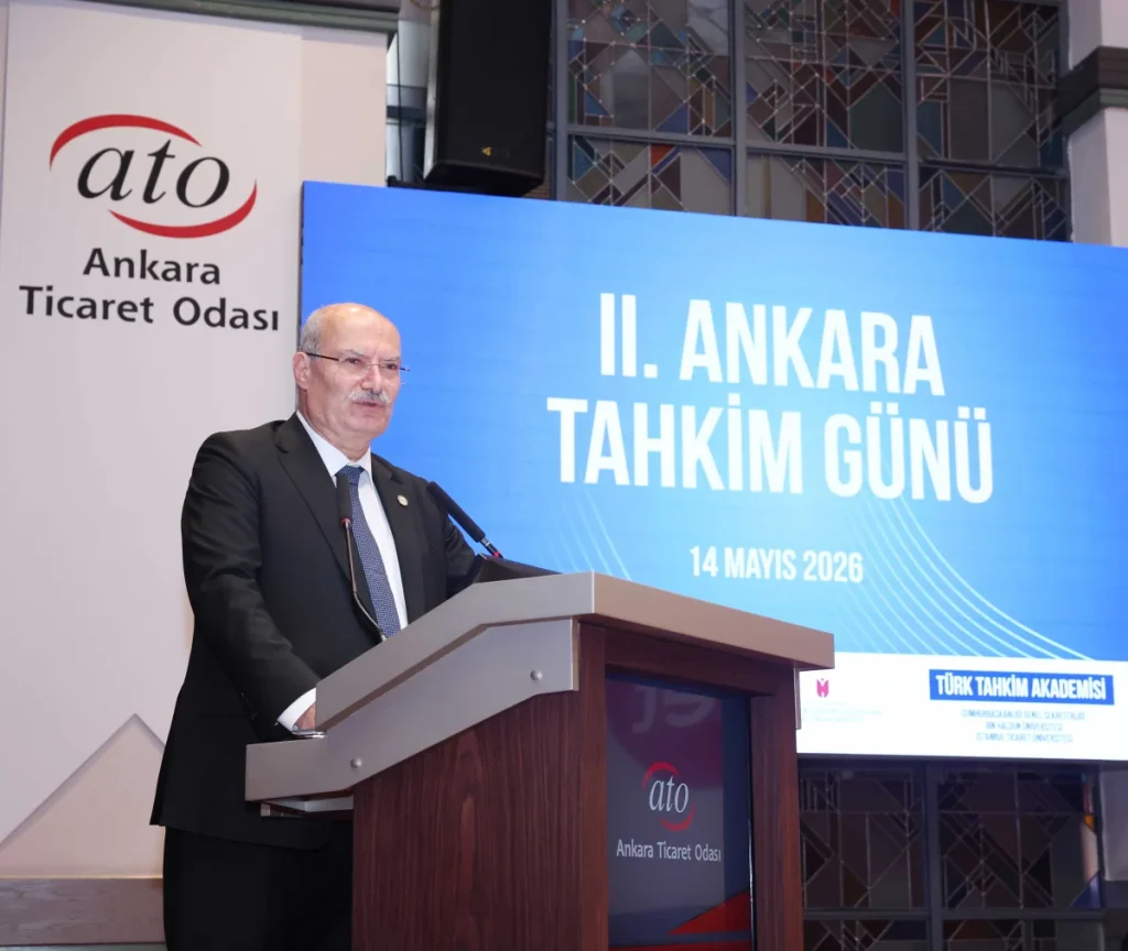 ATO Başkanı Baran: Tahkim ve diğer çözüm yöntemleri ekonomik dinamizmi destekliyor