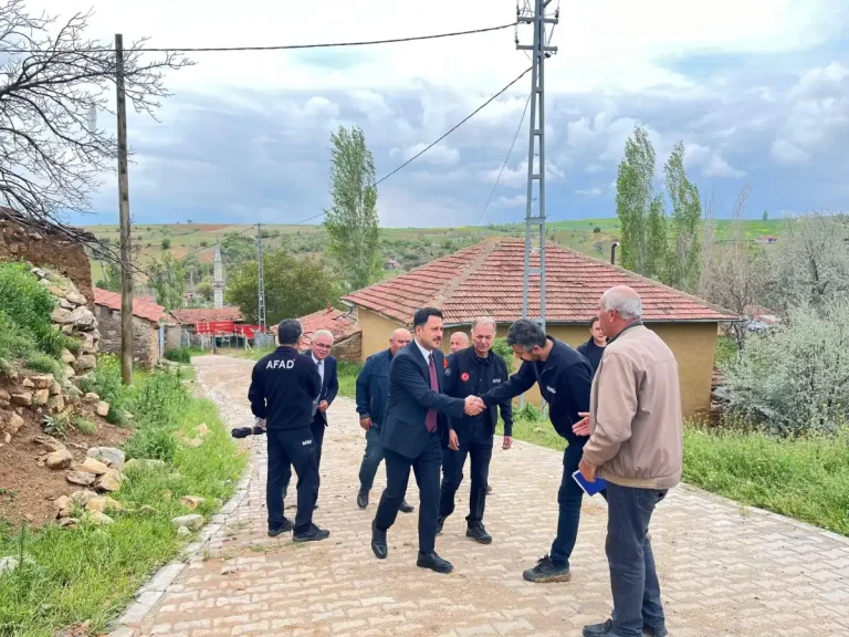 Heyelan sonrası süreç yakından takip ediliyor