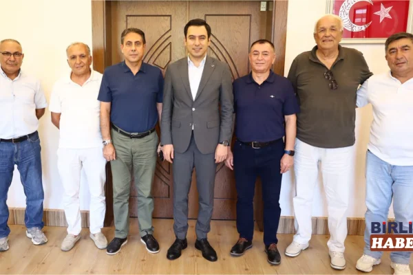 Aksaraylı Kaymakam Hasan Uğuz’a hayırlı olsun ziyareti
