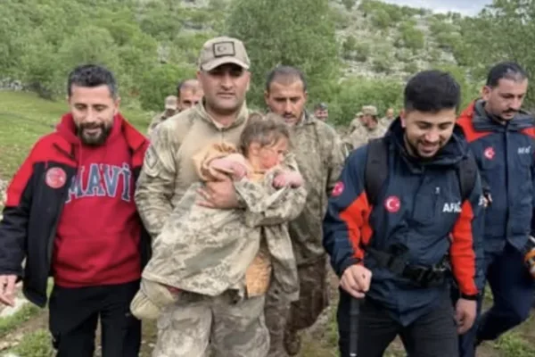 Türkiye nefes aldı: Batmanlı küçük Melike sağ salim bulundu