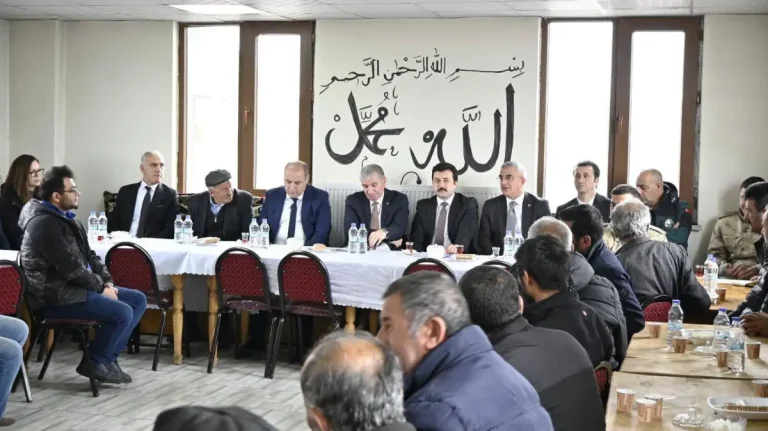 Durançam göleti için kamulaştırma ve iskân bilgilendirme toplantısı düzenlendi