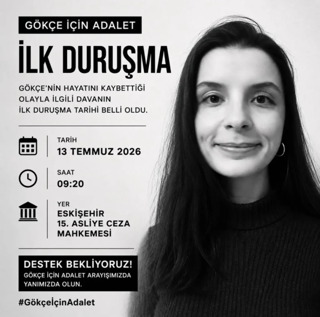 Eskişehir’deki feci kazada hayatını kaybeden Gökçe için adalet talebi büyüyor