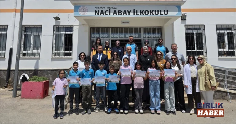 Aksaray’da Öğrenciler Sağlık Elçisi Oldu