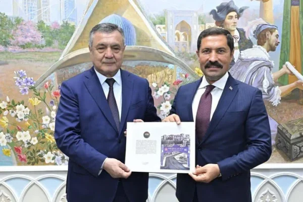 Hatay Vali’si Mustafa Masatlı Özbekistan’da