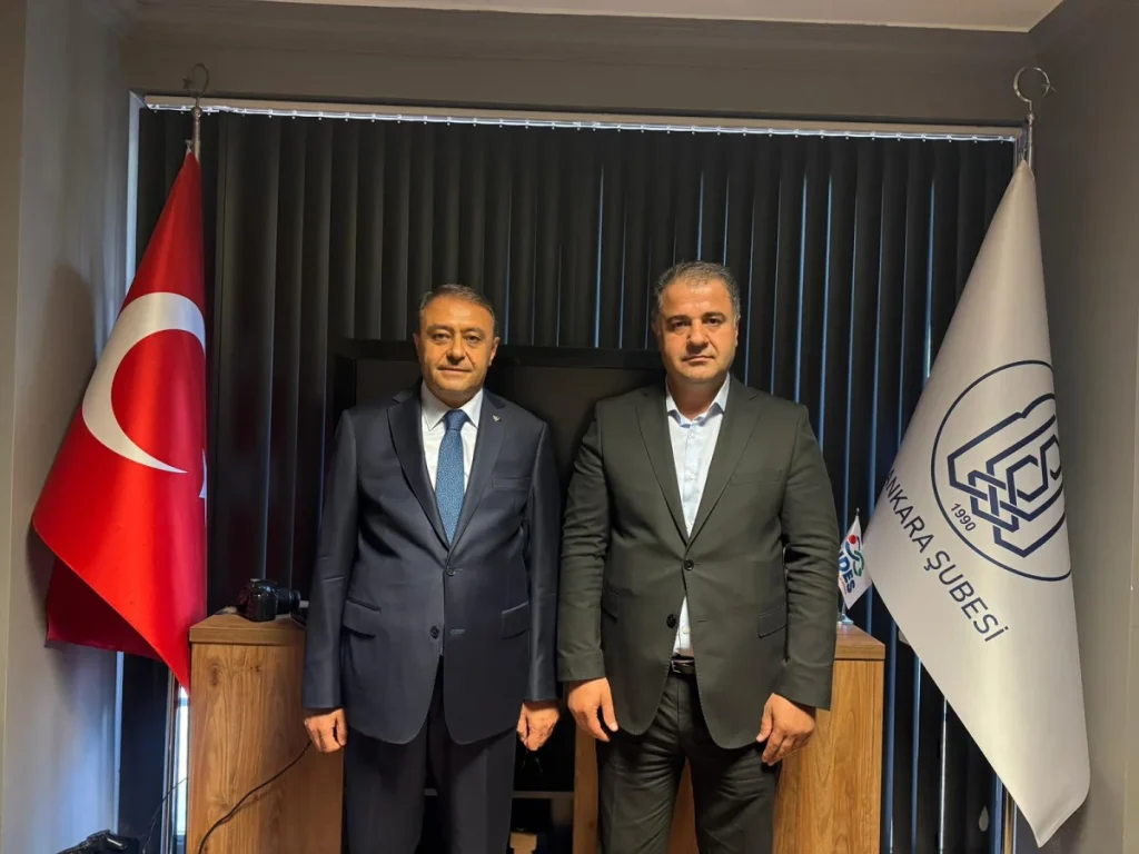 Vali Hasan Şıldak’tan ŞURKAV Ankara Şubesi’ne ziyaret