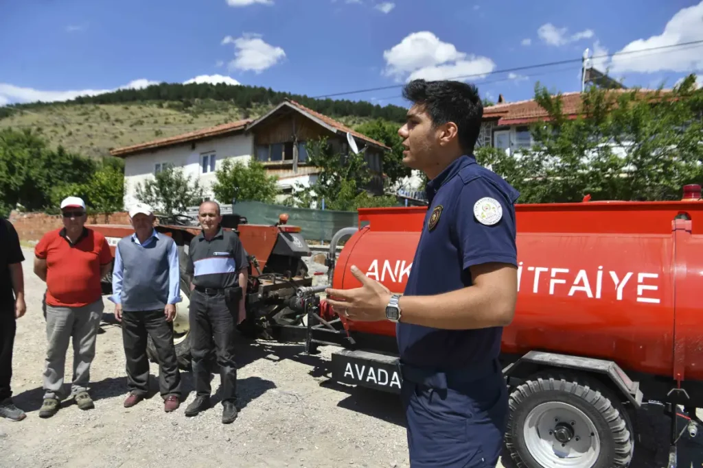 ABB’den kırsala 80 yeni yangın tankeri: 746 mahalleye ulaşıldı