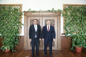 İŞKUR İl Müdürü Akkuş’tan  Rektör Arıbaş’a veda ziyareti