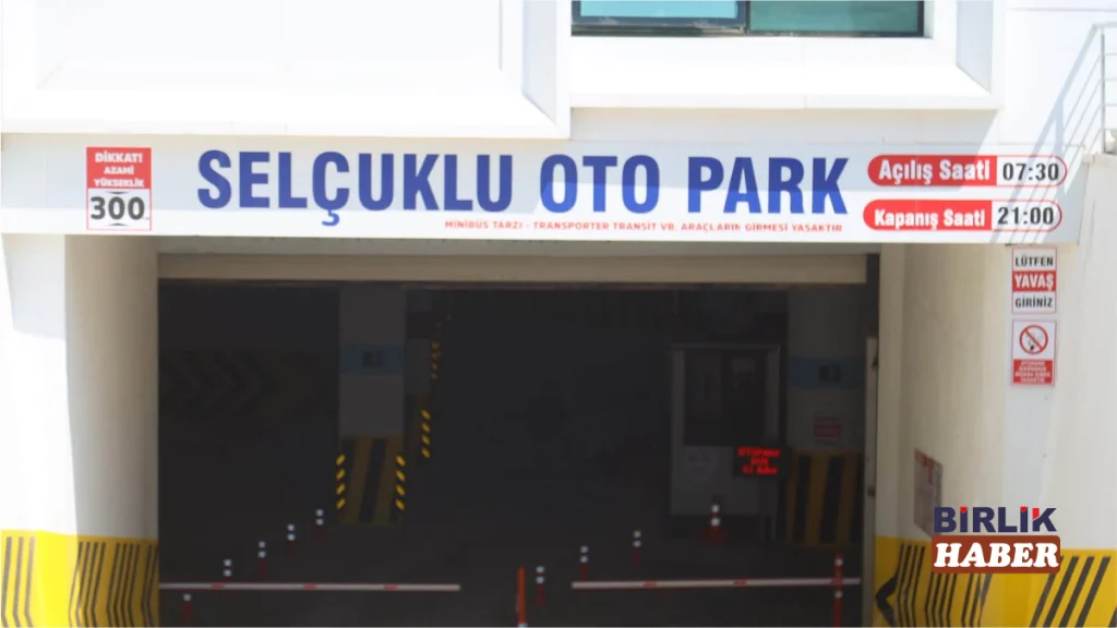 Aksaray’da Selçuklu Otoparkı hizmete açıldı